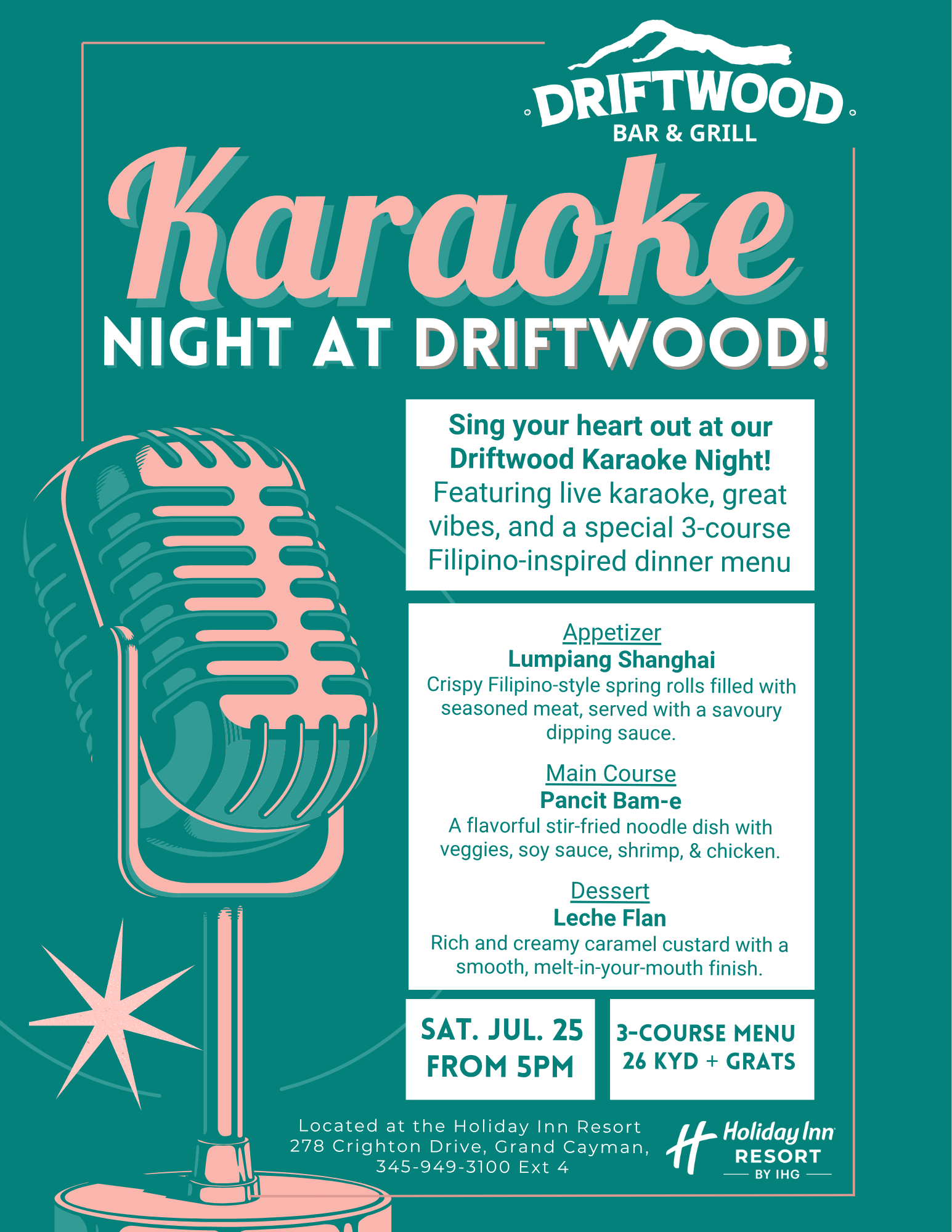 Karaoke Night at Driftwood Bar & Grill