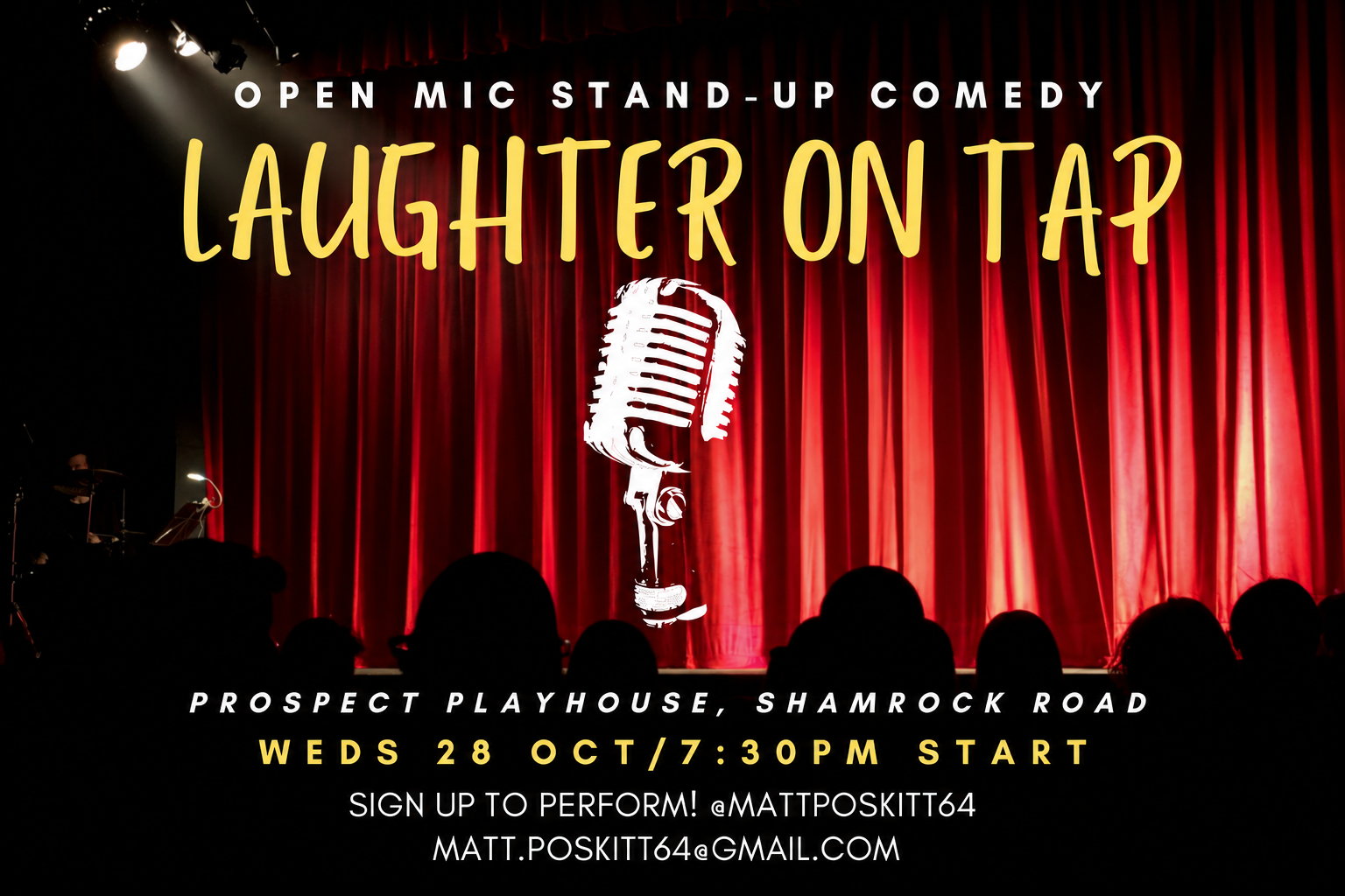 Laughter on Tap - Open Mic Stand-Up Comedy