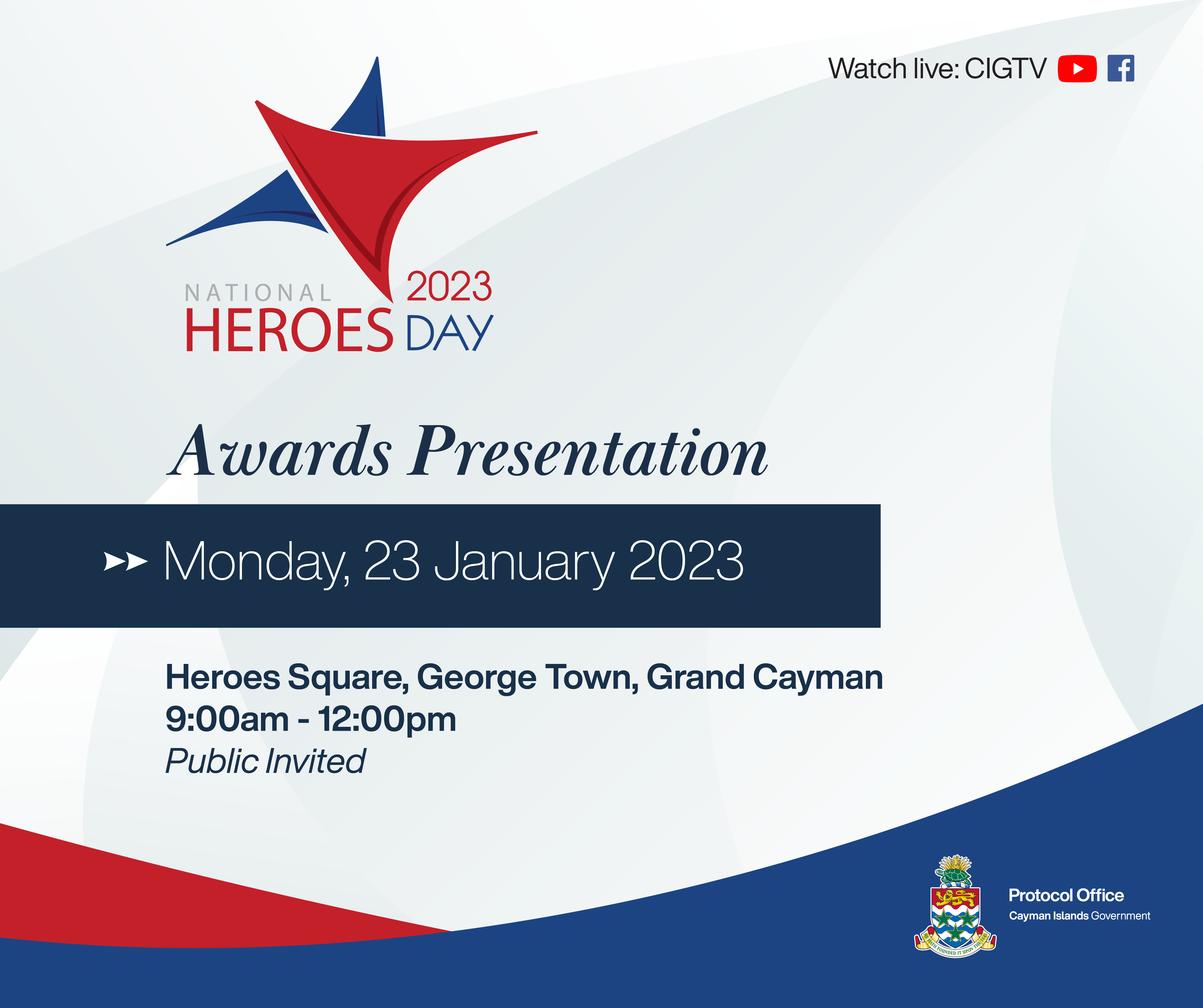 National Heroes Day Celebration Grand Cayman by… Explore Cayman