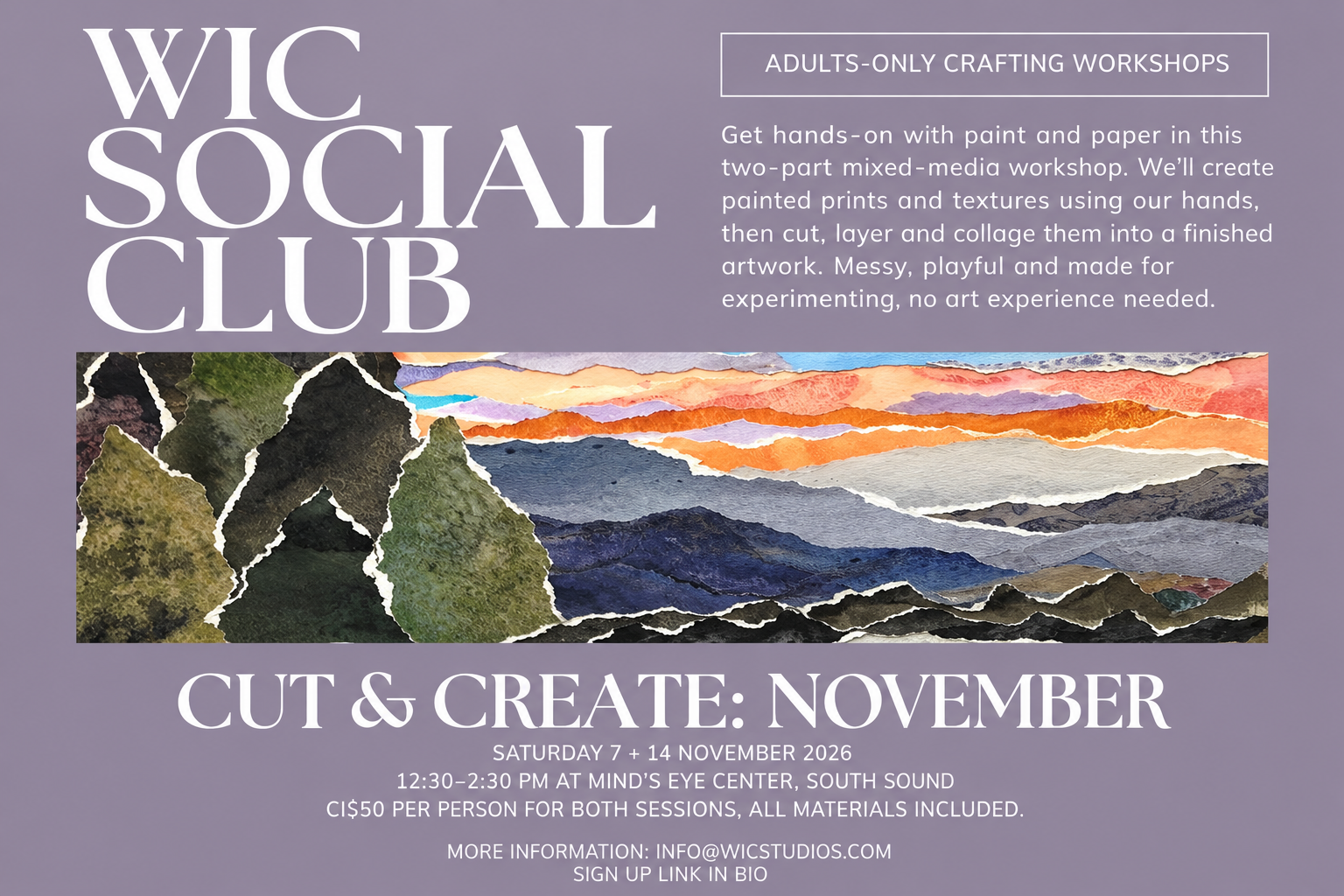 WIC Social Club: Cut & Create