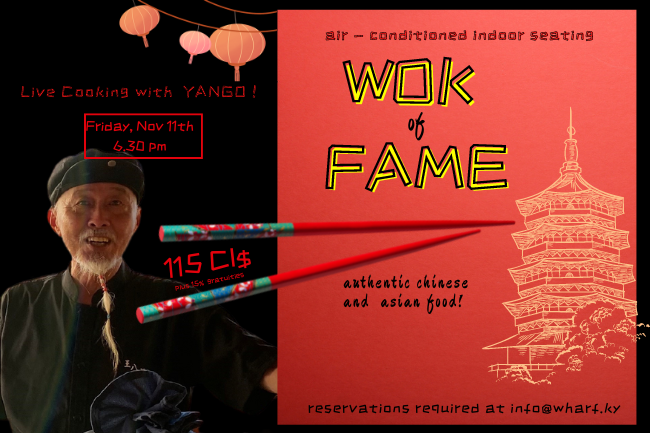 Wok of Fame: Chinese Dinner with Yango | Cayman Good Taste