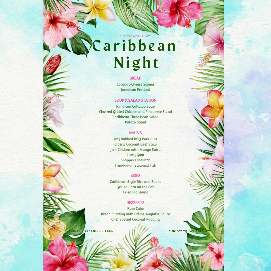 Caribbean Night - Wyndham Reef Resort
