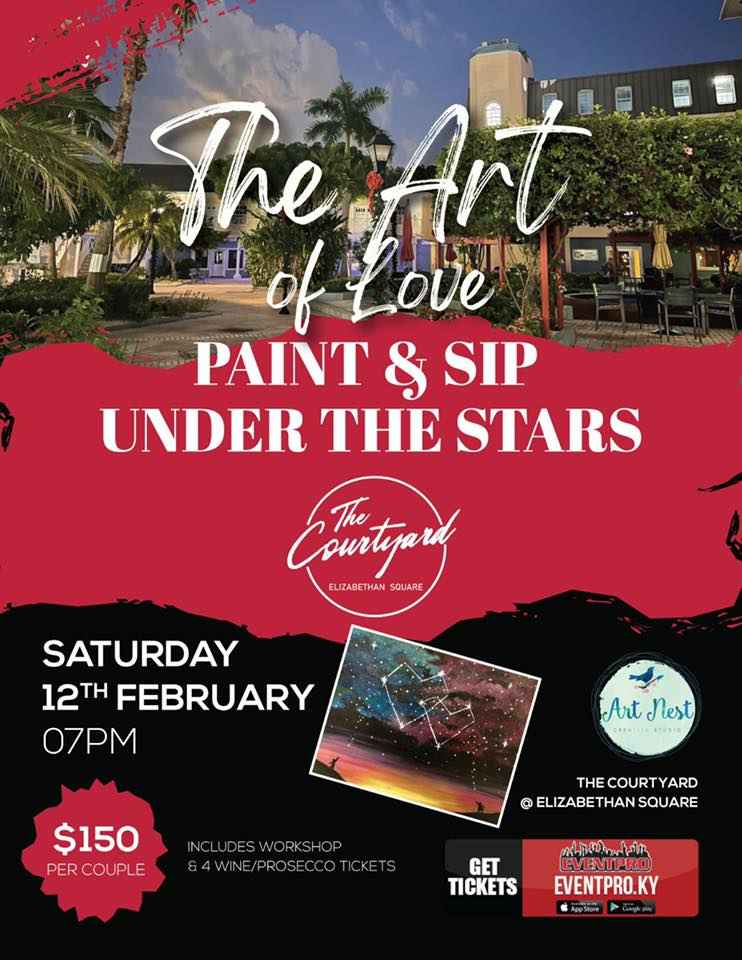 Art of Love-Couples Paint & Sip Under the Stars by… | Explore Cayman