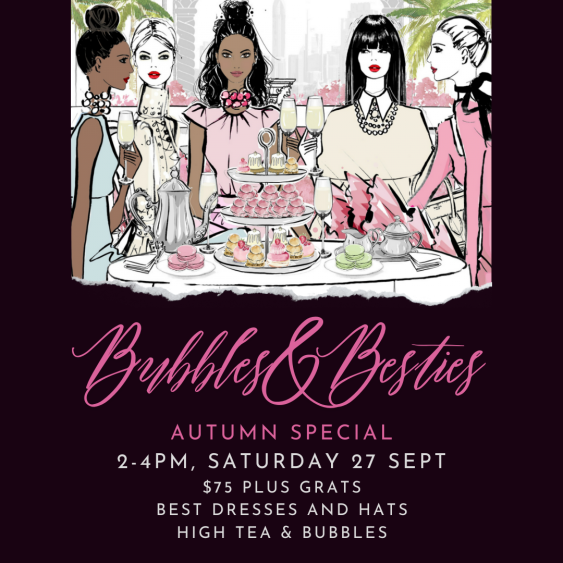 Bubbles & Besties: High Tea at Union