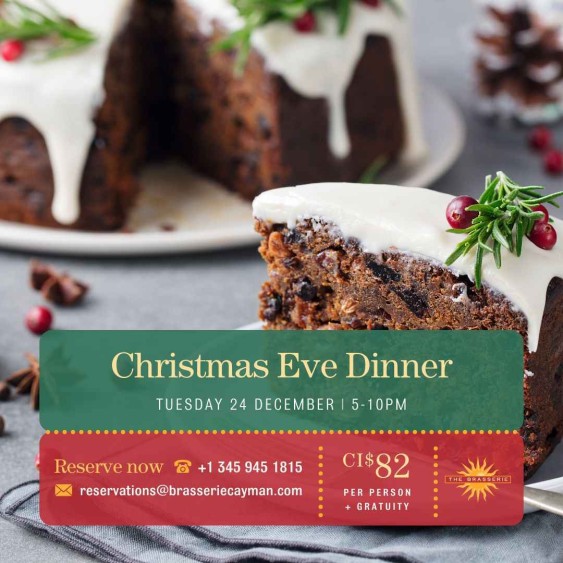 Christmas Eve Dinner, The Brasserie