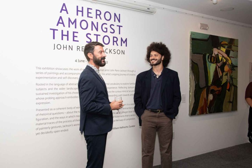 Artist and Curator Q&A: A Heron Amongst the Storm