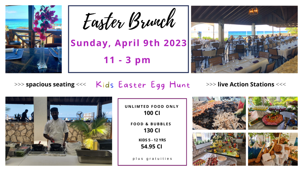 Easter Brunch at Grand Old House, Grand Cayman Cayman Good Taste