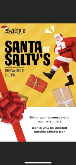 Santa at Salty's!