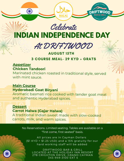 Indian Independence Day at Driftwood