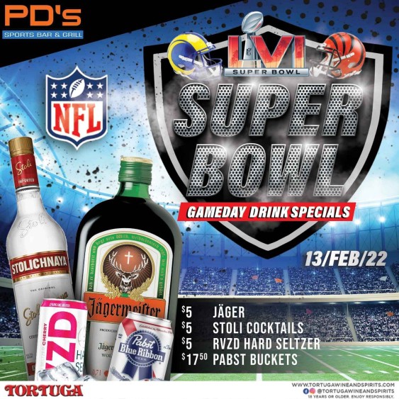 Super Bowl Sunday at PD's