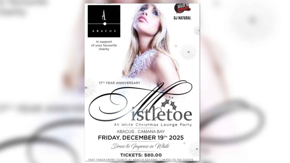 Mistletoe All White Christmas Party