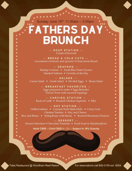 Father's Day Brunch at Tides