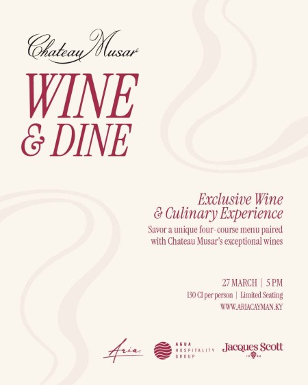 Chateau Musar Wine & Dine: Aria