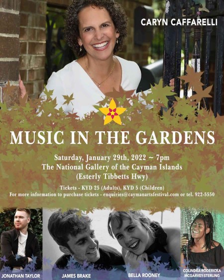Music in the Gardens, National Gallery of the Cayman Islands