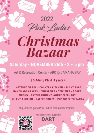 Pink Ladies Christmas Bazaar, Camana Bay