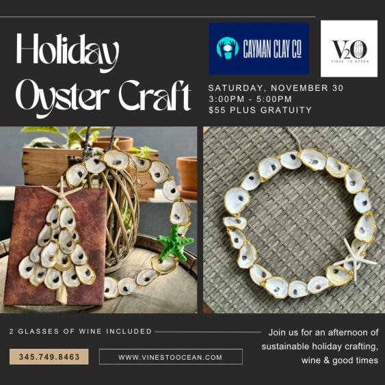 Holiday Oyster Shell Crafts