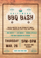 BBQ Bash, Driftwood Bar & Grill