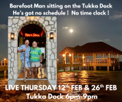 Barefoot Man at Tukka East