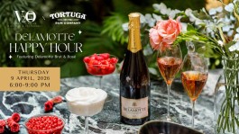 Delamotte Happy Hour at V₂O