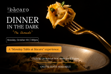 Dinner in the Dark at Bacaro