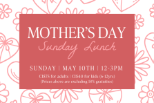 Mothers Day at Bàcaro