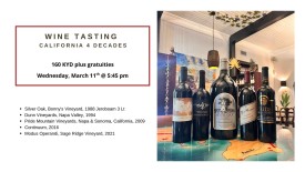 Wine Tasting - California: Four Decades
