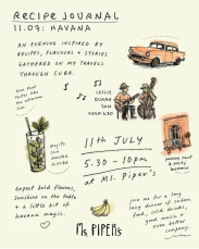 Ms. Piper’s Recipe Journal: Havana