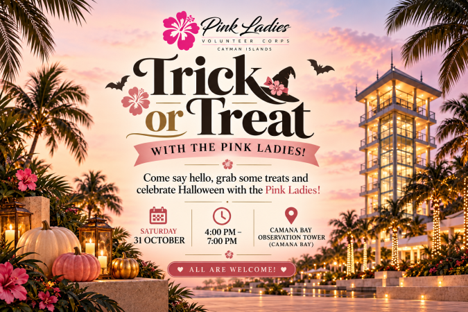 Pink Ladies Halloween at Camana Bay