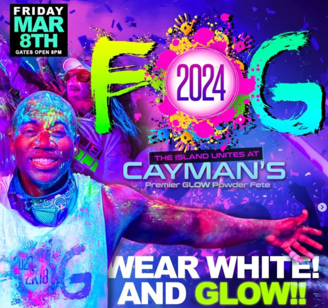 FOG 2024 Glow Fete by Party Rockers Entertainment Explore Cayman